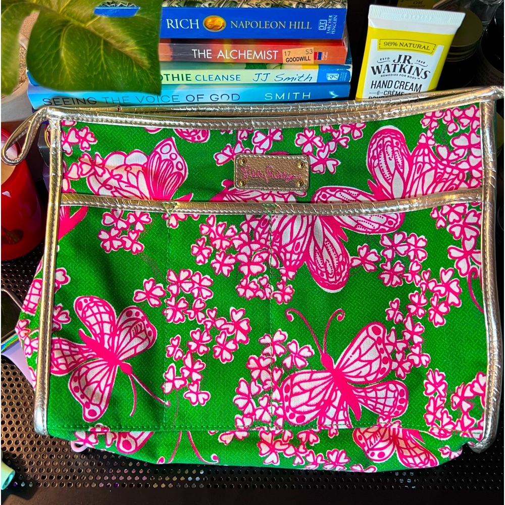 Lily Pulitzer Large Makeup Travel Bag